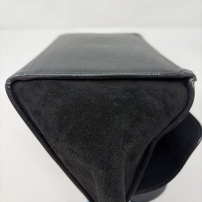 Pre-Owned Celine Black Leather Designer Handbag