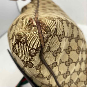 Pre-Owned Gucci Monogram Canvas Designer Handbag