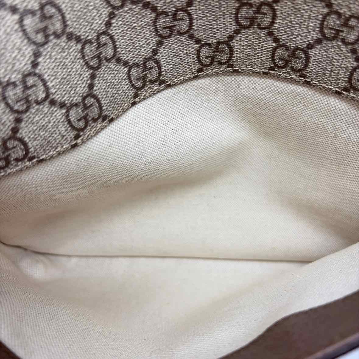 Pre-Owned Gucci Monogram Canvas Designer Handbag