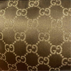 Pre-Owned Gucci Gold Nylon Designer Handbag