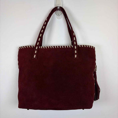 Pre-Owned Isabella Fiore Red Leather Handbag