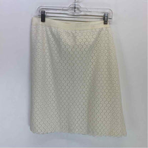 Pre-Owned Size 16/XL LOFT White Skirt