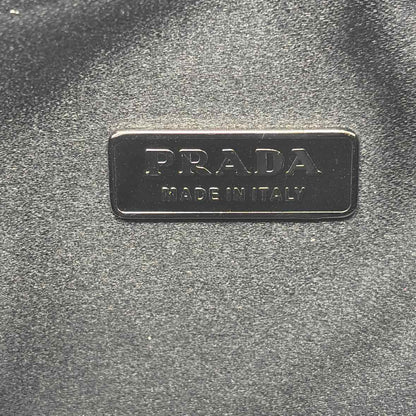 Pre-Owned Prada Black Patent Designer Handbag
