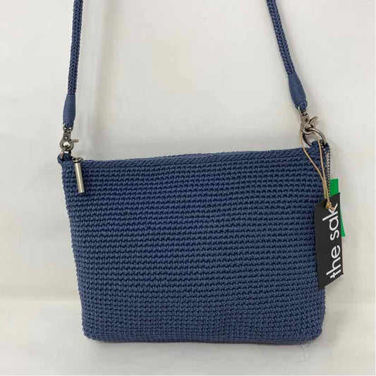 Pre-Owned The Sak Blue Woven Handbag