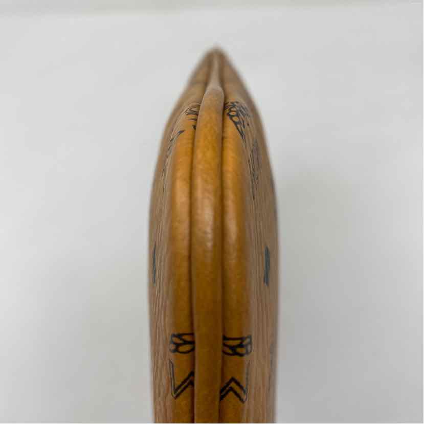 Pre-Owned MCM Cognac Leather Designer Handbag