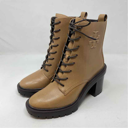 Pre-Owned Shoe Size 7 Tory Burch Tan Boots