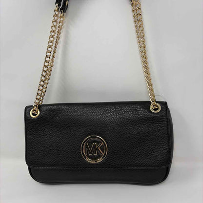 Pre-Owned Michael Kors Black Leather Handbag