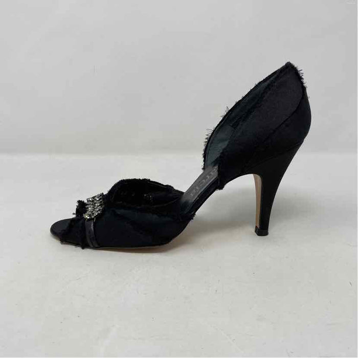 Pre-Owned Shoe Size 8 pedro garcia Black Heels