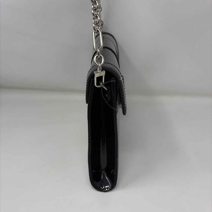 Pre-Owned Louis Vuitton Black Patent Designer Handbag
