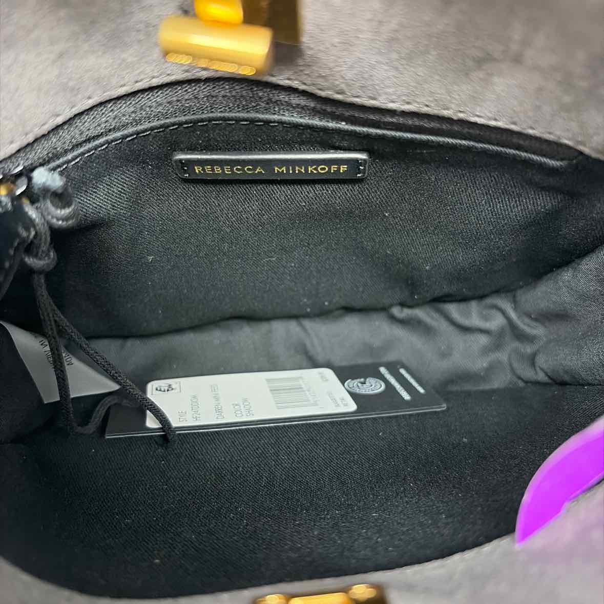 Pre-Owned Rebecca Minkoff Grey Leather Handbag