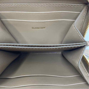 Pre-Owned Burberry Plaid Fabric Designer Wallet
