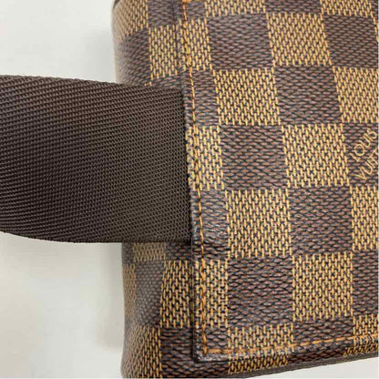 Pre-Owned Louis Vuitton Damier Eben Canvas Designer Handbag