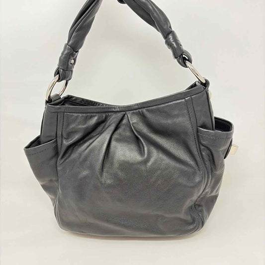 Pre-Owned Coach Black Leather Handbag