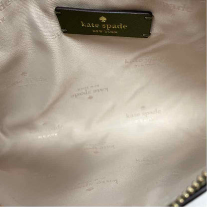 Pre-Owned Kate Spade Olive Leather Handbag