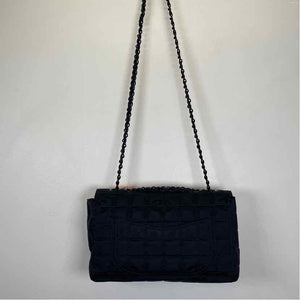 Pre-Owned Chanel Black Nylon Designer Handbag