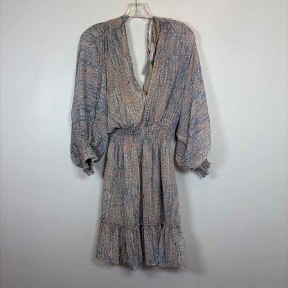 Pre-Owned Size S Pookie&Sebastian Blue Multi Casual Dress