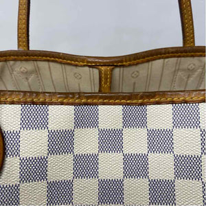 Pre-Owned Louis Vuitton Damier Azur Canvas Designer Handbag
