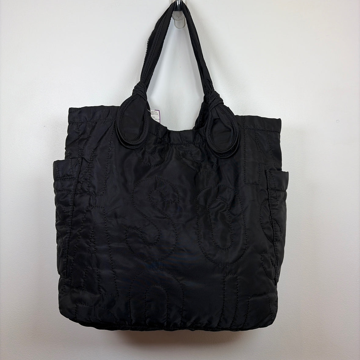 Pre-Owned Marc by Marc Jacobs Black Nylon Handbag