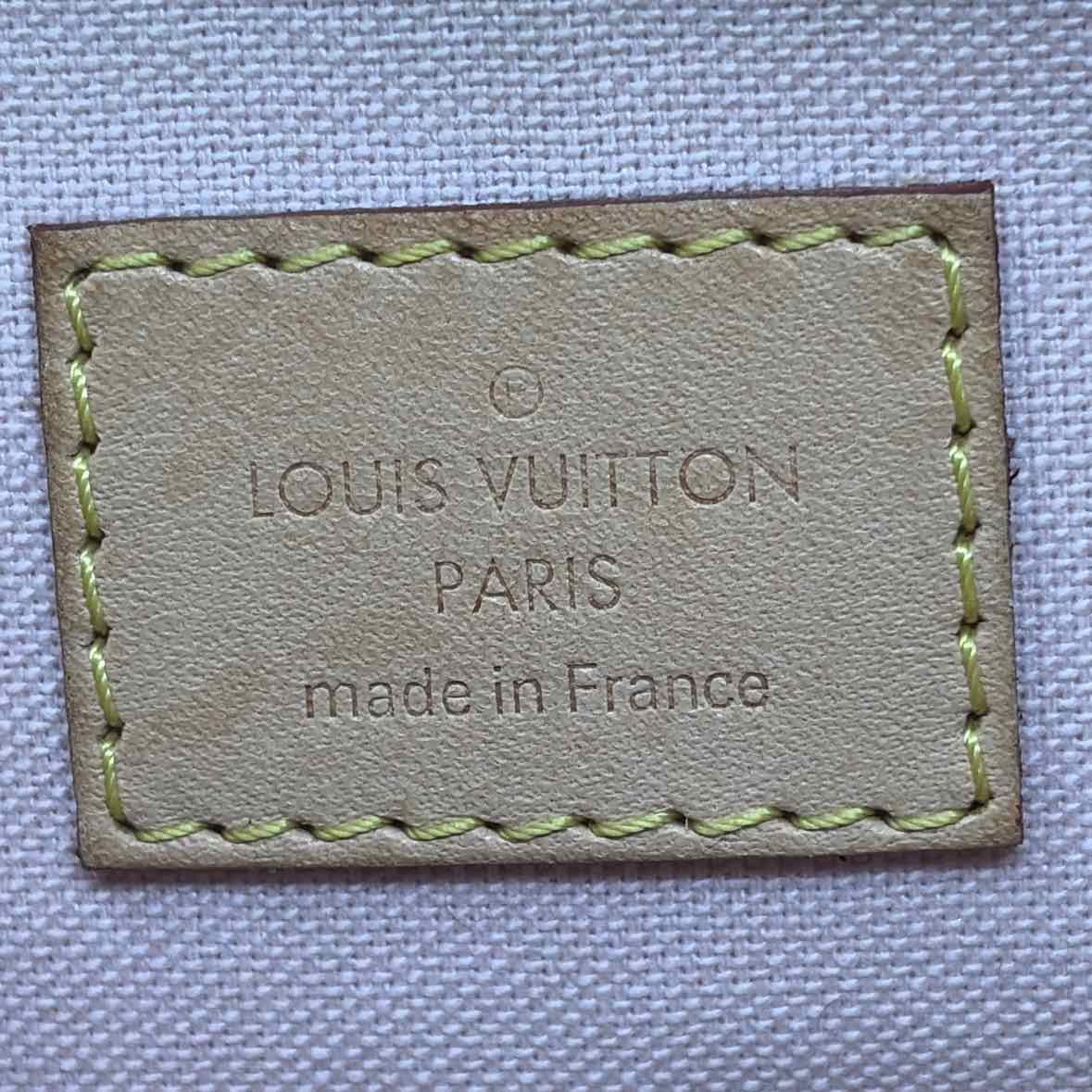 Pre-Owned Louis Vuitton Damier Azur Canvas Designer Handbag