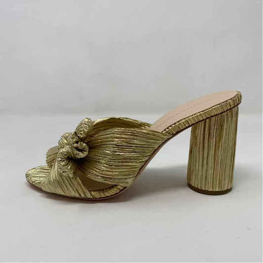 Pre-Owned Shoe Size 9 Loeffler Randall Gold Sandals