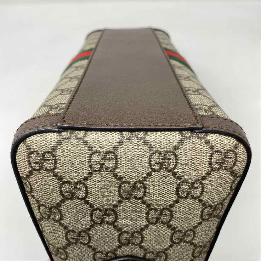 Pre-Owned Gucci Monogram Canvas Designer Handbag