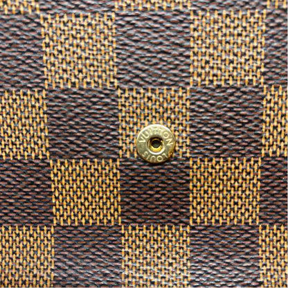 Pre-Owned Louis Vuitton Damier Eben Canvas Designer Handbag