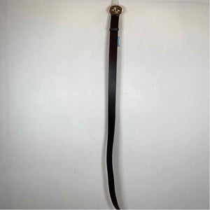 Pre-Owned Gucci Brown Leather Designer Belt
