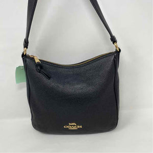 Pre-Owned Coach Black Leather Handbag