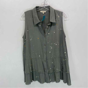 Pre-Owned Size M mystree Grey Top