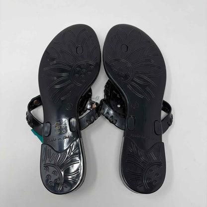 Pre-Owned Shoe Size 6 Jack Rogers Black Sandals