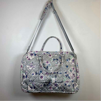 Pre-Owned Vera Bradley Blue Floral Fabric Handbag