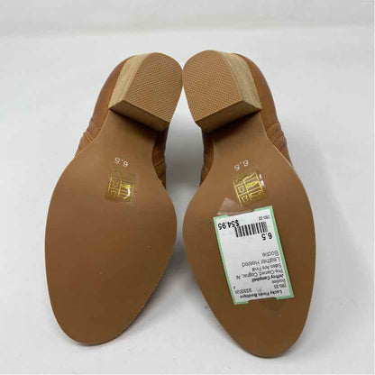 Pre-Owned Shoe Size 6.5 Jeffrey Campbell Cognac Booties