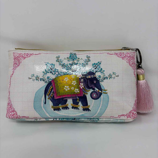 Pre-Owned Papaya Multi Handbag