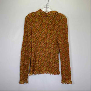 Pre-Owned Size XL Free People Brown Multi Top