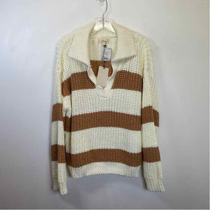 Pre-Owned Size M Elan Stripe Multi Sweater