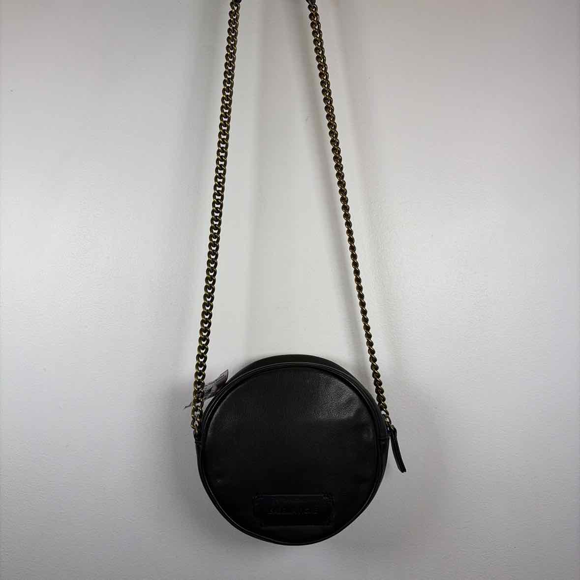 Pre-Owned Isabella Fiore Black Leather Handbag