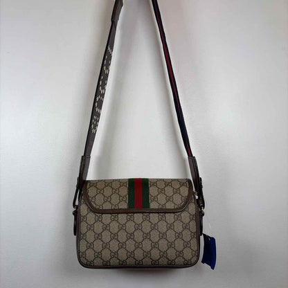 Pre-Owned Gucci Monogram Canvas Designer Handbag