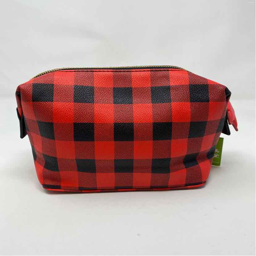Pre-Owned Wonders Red/Black Coated Canvas Handbag