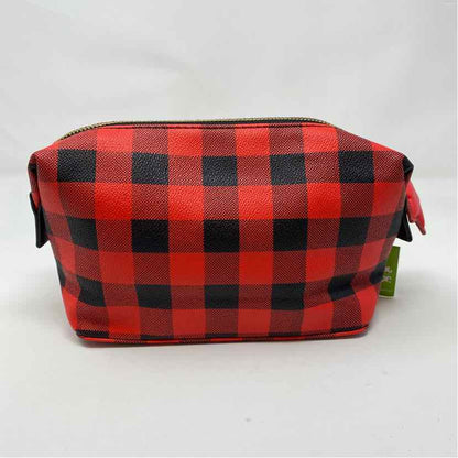Pre-Owned Wonders Red/Black Coated Canvas Handbag