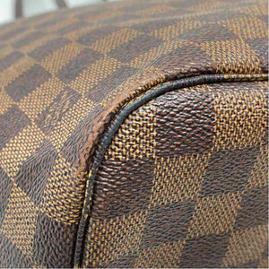 Pre-Owned Louis Vuitton Damier Eben Canvas Designer Handbag