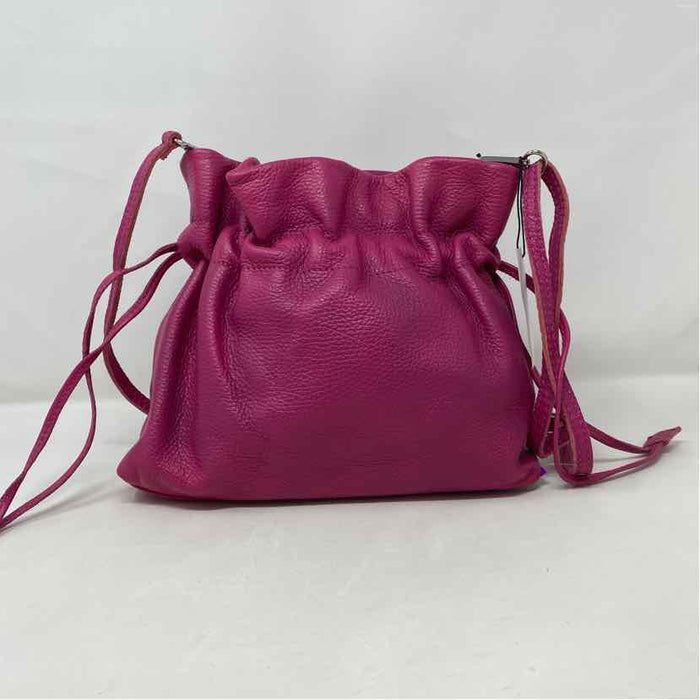 Pre-Owned Jijou Capri Hot Pink Leather Handbag