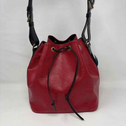 Pre-Owned Louis Vuitton Red Leather Designer Handbag