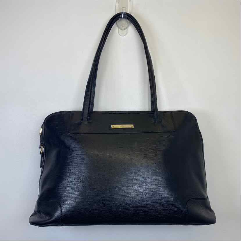 Pre-Owned Gucci Black Leather Designer Handbag