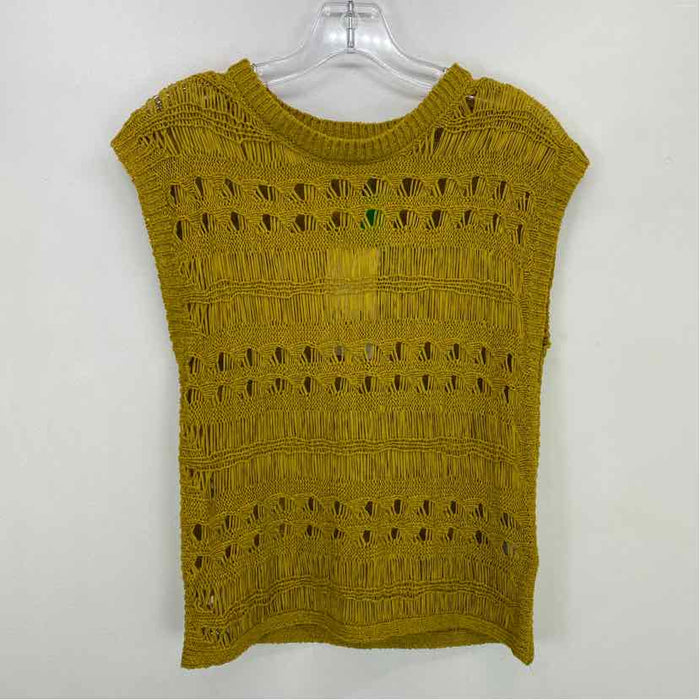 Pre-Owned Size S ZARA Mustard Top