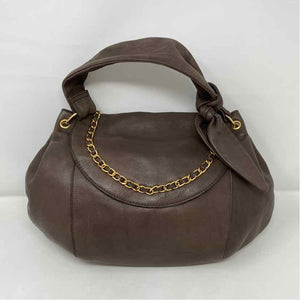 Pre-Owned BCBG Brown Leather Handbag
