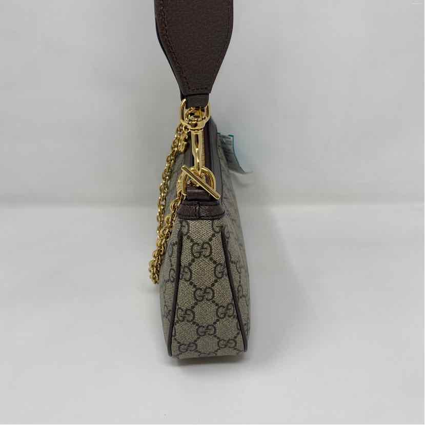 Pre-Owned Gucci Monogram Canvas Designer Handbag