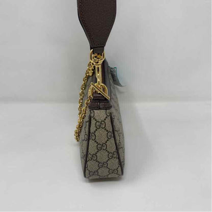 Pre-Owned Gucci Monogram Canvas Designer Handbag