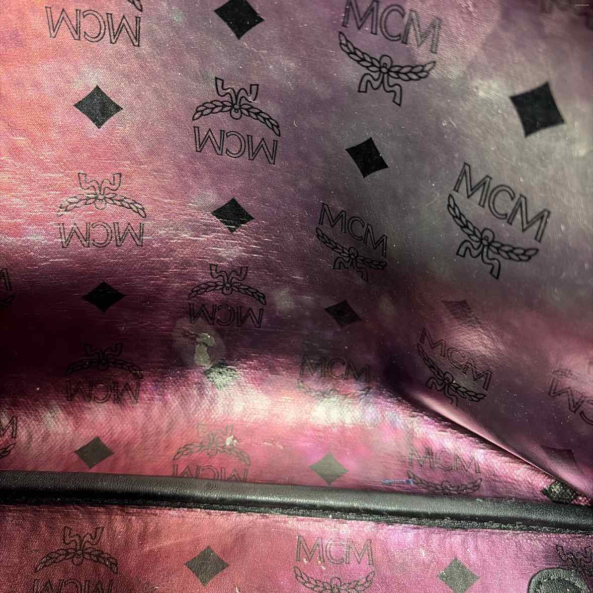Pre-Owned MCM Cognac Leather Designer Handbag