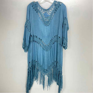 Pre-Owned Size One Size Jen & Co Blue Cover Up