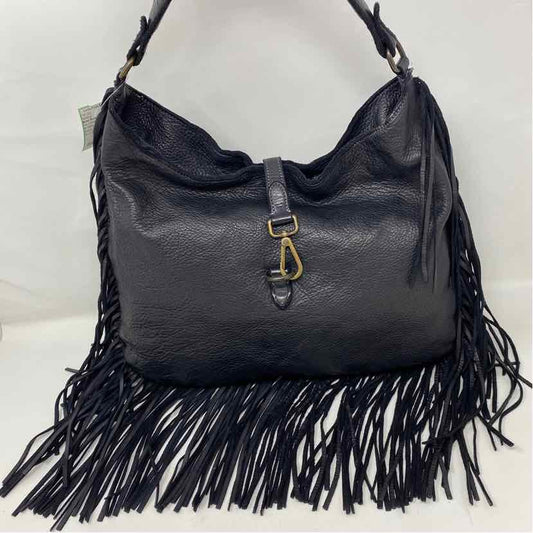 Pre-Owned Bolsa Nova Black Leather Handbag